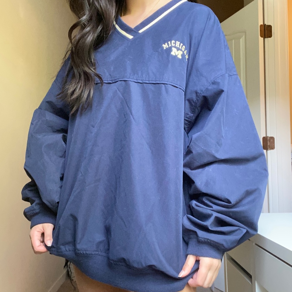 University of Michigan Windbreaker Pullover
